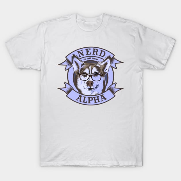 NERD WOLF T-Shirt by beanbeardy